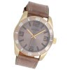 Oozoo Unisex Armbanduhr Vintage Series Analog Leder braun UOC5743A