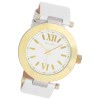 Oozoo Herren Armbanduhr Vintage Series Analog Leder wei UOC5756A