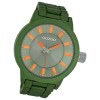 Oozoo Herren Armbanduhr Timepieces Analog Leder grn UOC6088A