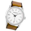 Oozoo Damen Armbanduhr Timepieces Analog Leder braun UOC7036A