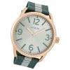 Oozoo Herren Armbanduhr Timepieces Analog Leder grn UOC7052A