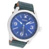Oozoo Herren Armbanduhr Timepieces Analog  Leder blau UOC7067A