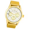 Oozoo Damen-Armbanduhr Mineralglas Quarz Metall gold UOC7632
