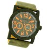 Oozoo Herren Armbanduhr Timepieces Analog Leder grn UOC8307A