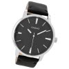 Oozoo Damen Armbanduhr Timepieces Analog Leder schwarz UOC9024A