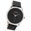 Oozoo Damen Armbanduhr Timepieces Analog Leder grau UOC9163A