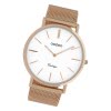 Oozoo Herren Armbanduhr Vintage Series C9916A Analog Edelstahl rosgold UOC9916A
