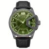 Police Herrenuhr Leder schwarz Police Underlined Armbanduhr UPOB0005603