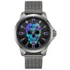 Police Herrenuhr Edelstahl grau Police Mensor Armbanduhr UPOG0022202