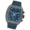 Police Herrenuhr Silikon blau Police Coswig Armbanduhr UPOO0063102