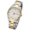 Regent Herren Armbanduhr Analog Metallarmband silber gold UR1162588