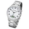 Regent Herren Funkuhr Analog-Digital FR-275 Funk-Uhr Metall silber URBA444