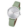 Regent Damen Armbanduhr Analog BA-598 Quarz-Uhr Leder grn URBA598