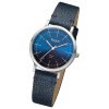 Regent Damen Armbanduhr Analog Lederarmband schwarz URBA697