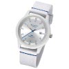 Regent Herren Armbanduhr Analog Nylonarmband wei blau URBA742