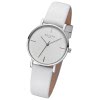Regent Damen Armbanduhr Analog Lederarmband wei URBA746