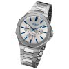 Regent Herren Armbanduhr Analog Metallarmband silber URBA769