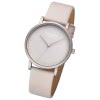 Regent Damen Armbanduhr Analog Lederarmband grau URBA810