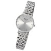 Regent Damenuhr Edelstahl-Armbanduhr Analog Metallarmband silber URBA872
