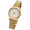 Regent Damenuhr Edelstahl-Armbanduhr Analog Metallarmband gold URBA877