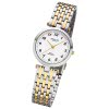 Regent Damen Armbanduhr Analog Metallarmband silber gold URF1323