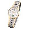 Regent Funkuhr Analog Digital FR-261 Funk-Uhr Metall gold silber URFR261