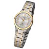 Regent Damen Funkuhr Analog-Digital Metallarmband silber gold URFR271