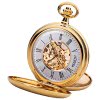 Regent Herren Taschenuhr Analog Gehuse gold URP701