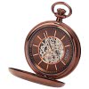 Regent Herren Taschenuhr Analog Gehuse braun URP709
