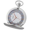 Regent Herren Taschenuhr Analog Gehuse silber URP728