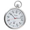 Regent Herren Taschenuhr Analog Gehuse silber URP745