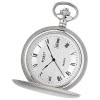 Regent Herren Taschenuhr Analog Gehuse silber URP749