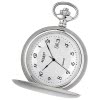 Regent Herren Taschenuhr Analog Gehuse silber URP750