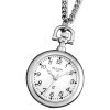 Regent Herren Taschenuhr Analog Gehuse silber URP766
