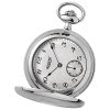 Regent Herren Taschenuhr Analog Gehuse silber URP774