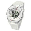 Sector Herren Armbanduhr Digital PURarmband wei USE51537005