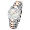 Sector Damen Armbanduhr Analog Edelstahlband silber ros USE53588520