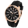 Sector Herren Armbanduhr Chrono Silikonarmband schwarz USE71602009