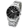 Sector Herren Armbanduhr Chrono Edelstahlarmband silber USE73661009