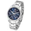 Sector Herren Armbanduhr Chrono Edelstahlarmband silber USE73676004