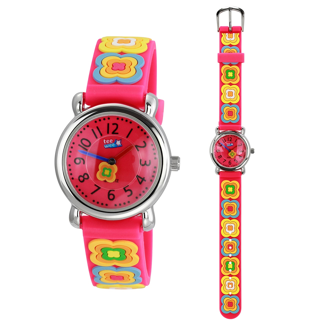 Tee-Wee Enfants Montre 27mm Analogue Fille Motifs Bracelet Coloré Caoutchouc - Bild 16 von 16