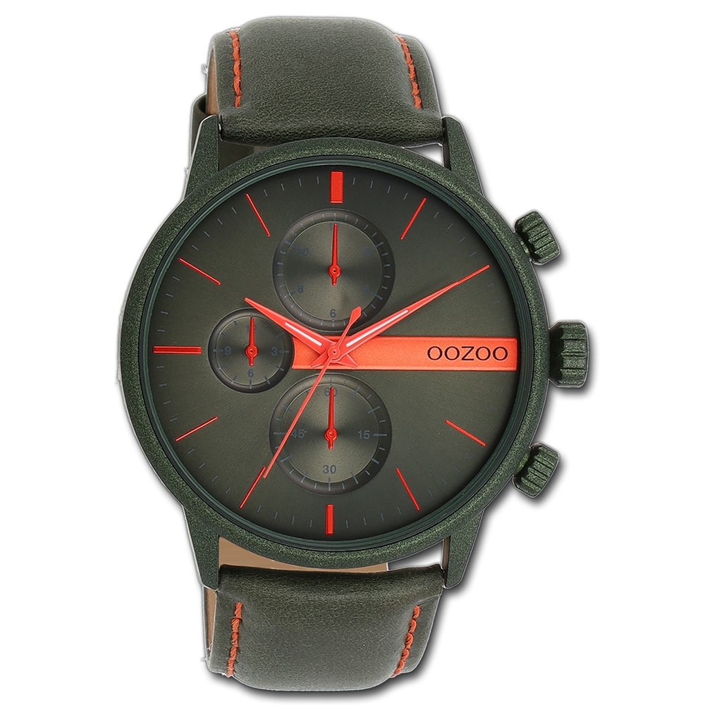 Quarz Armbanduhr Oozoo Uhren Herren Holz Oozoo Herren