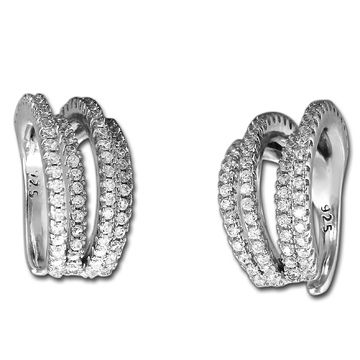 Ear cuff silber Sterne Zirkonia – Glanzstücke München Ear cuff silber Sterne Zirkonia – Glanzstücke München