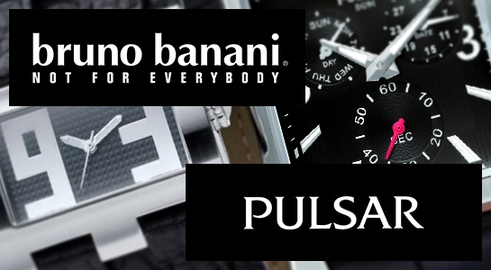Bruno Banani und Pulsar Uhren - Neu im Shop